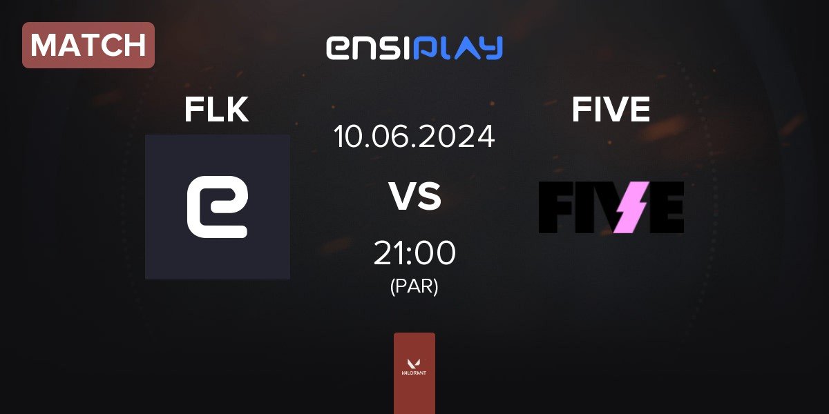 Match FALKE ESPORTS FLK vs FIVE Media Clan FIVE | 10.06