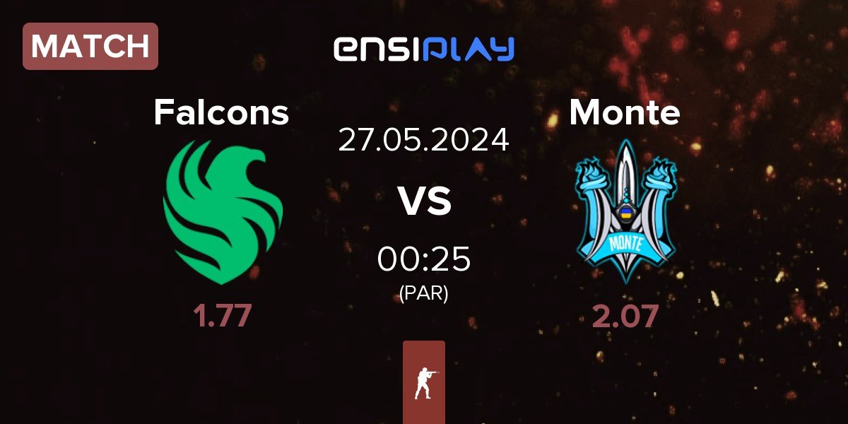 Match Team Falcons Falcons vs Monte | 27.05