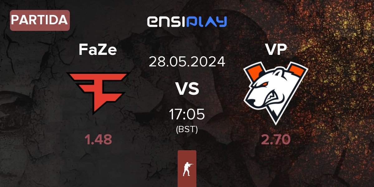 Partida FaZe Clan FaZe vs Virtus.Pro VP | 28.05