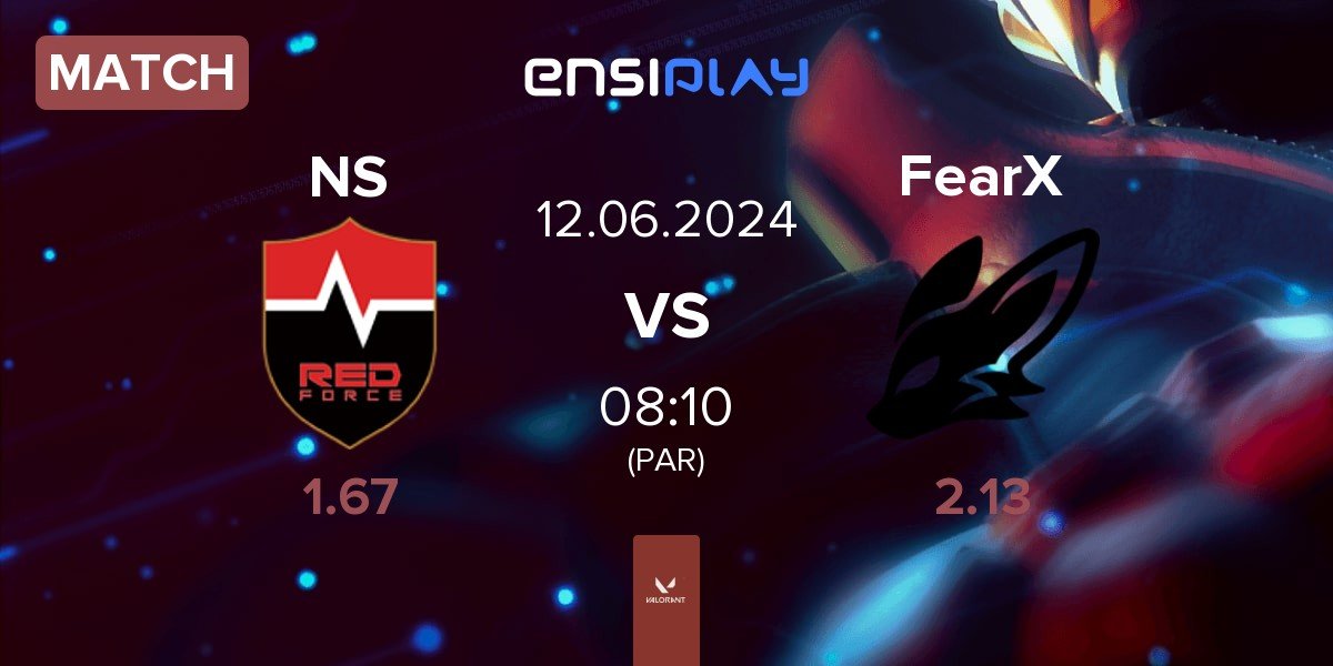 Match Nongshim RedForce NS vs FearX | 12.06