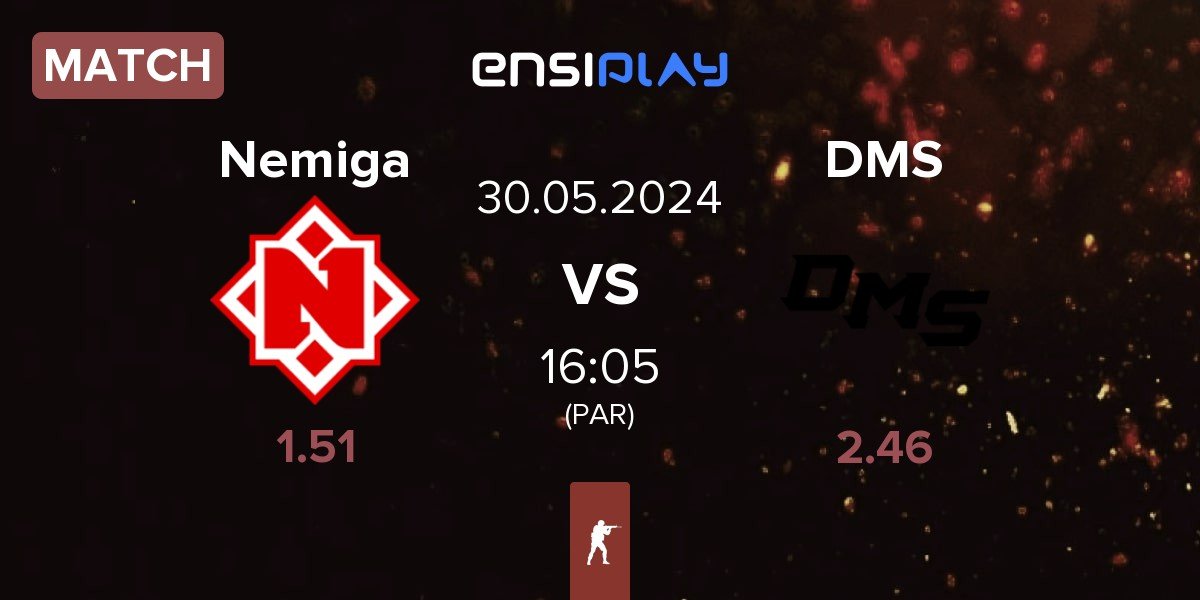 Match Nemiga Gaming Nemiga vs DMS | 30.05