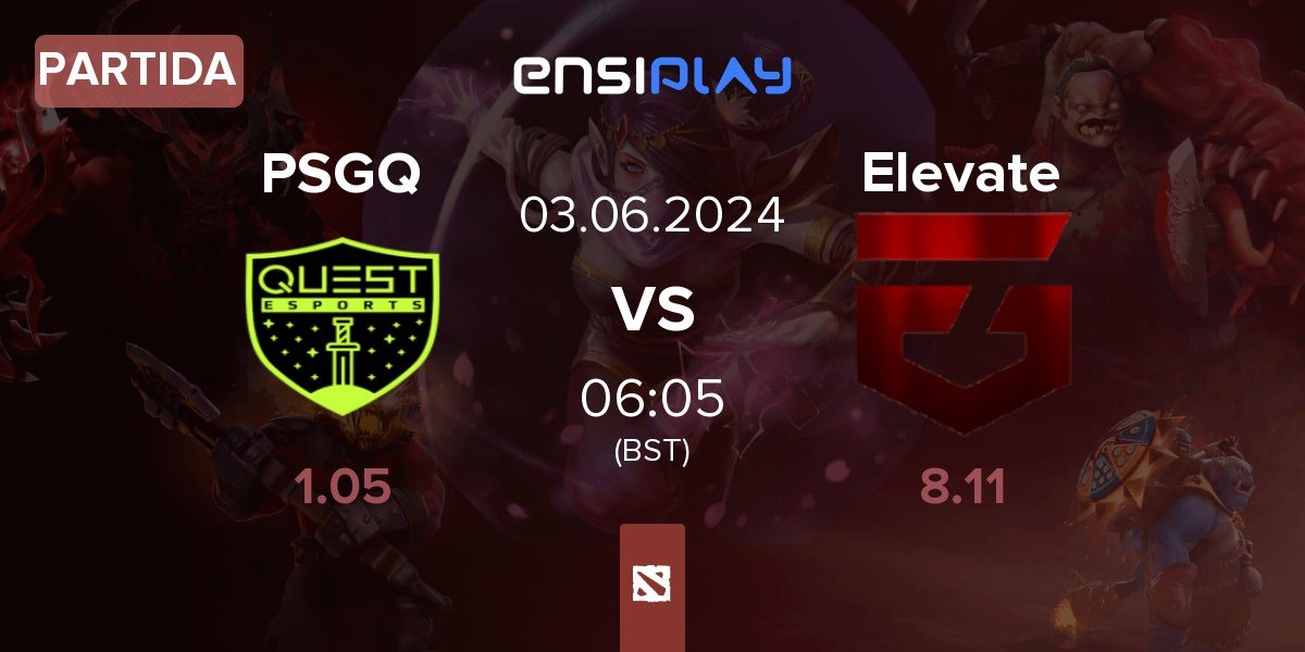 Partida PSG.Quest PSGQ vs Elevate Gaming Elevate | 03.06