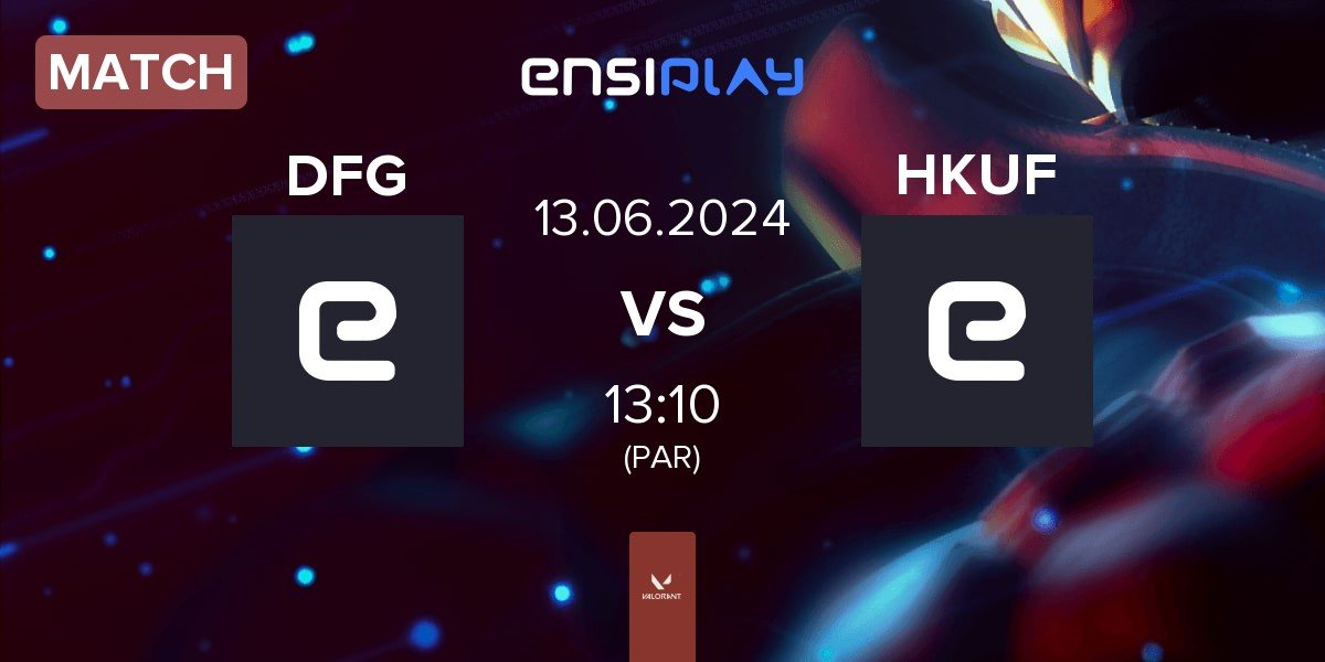 Match Da Feng Gou DFG vs Hungkuang Falcon HKUF | 13.06