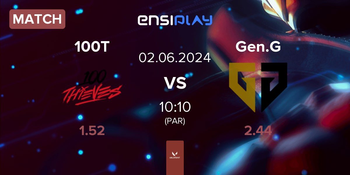 Match 100 Thieves 100T vs Gen.G Esports Gen.G | 02.06