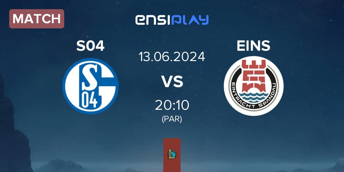 Match FC Schalke 04 Esports S04 vs Eintracht Spandau EINS | 13.06