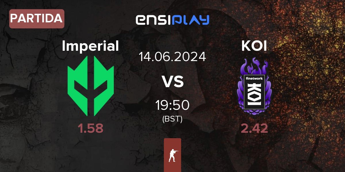 Partida Imperial Esports Imperial vs KOI | 14.06