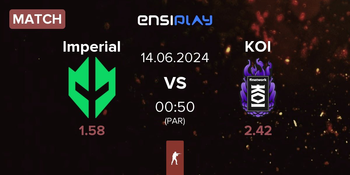 Match Imperial Esports Imperial vs KOI | 14.06