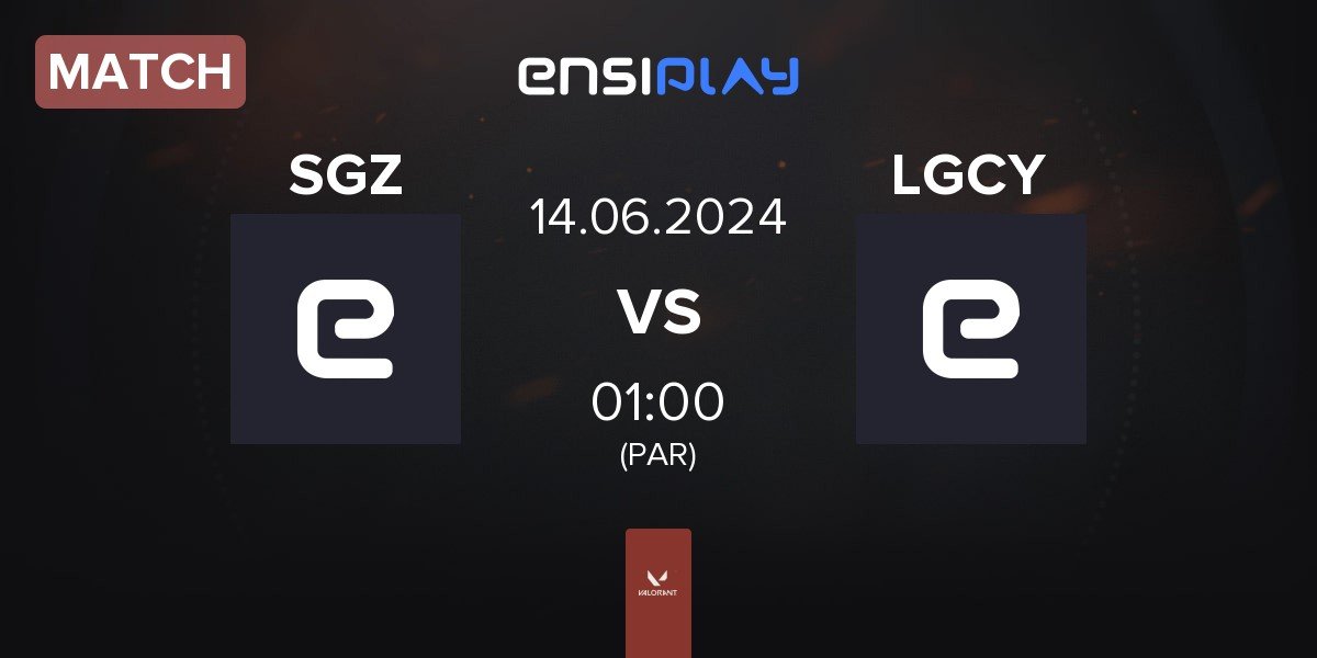 Match SAGAZ SGZ vs Legacy LGCY | 14.06