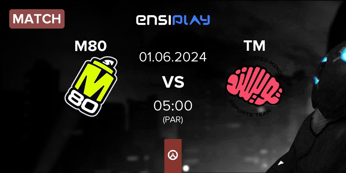 Match M80 vs Twisted Minds TM | 01.06