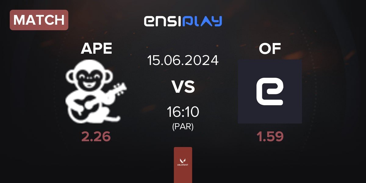 Match apinaorkesteri APE vs OnlyFins OF | 15.06