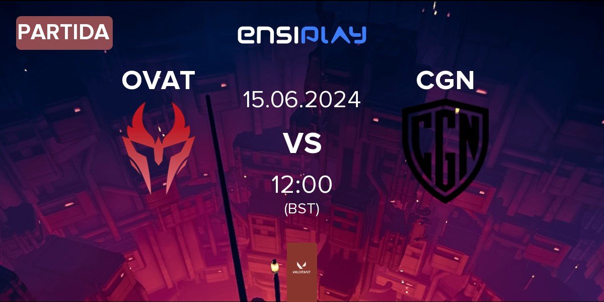 Partida Ovation eSports OVAT vs CGN Esports CGN | 15.06