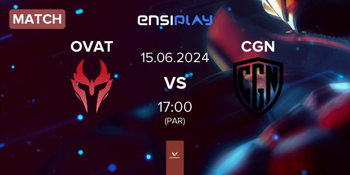 Match Ovation eSports OVAT vs CGN Esports CGN | 15.06