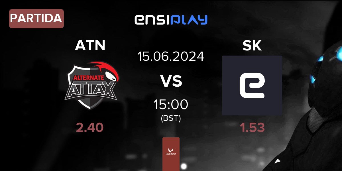 Partida ALTERNATE aTTaX ATN vs SK Gaming SK | 15.06