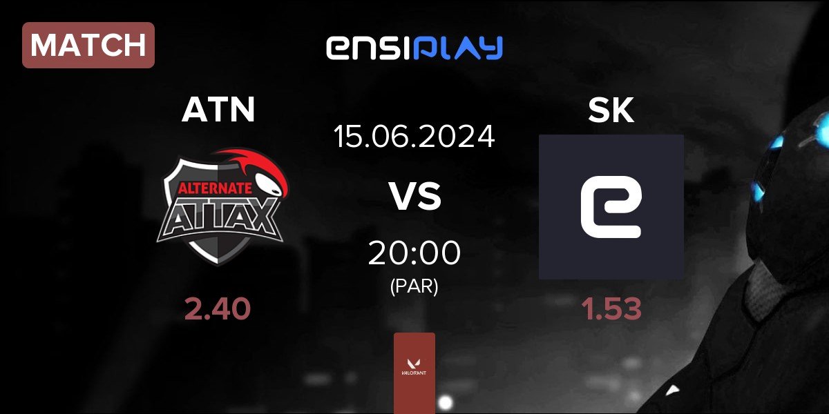 Match ALTERNATE aTTaX ATN vs SK Gaming SK | 15.06