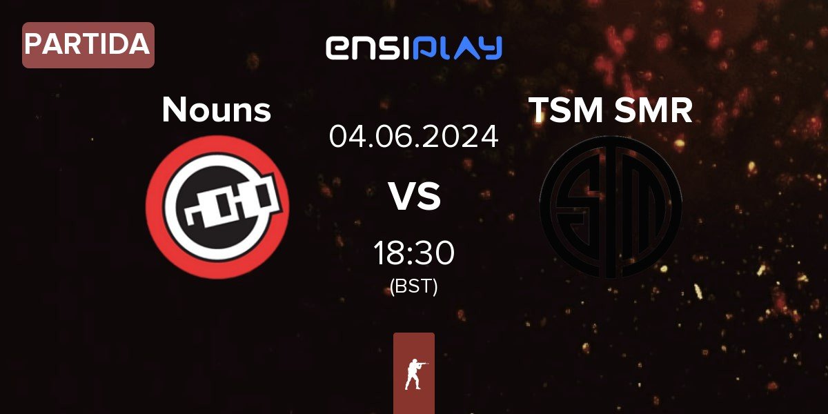 Partida Nouns Esports Nouns vs TSM Shimmer TSM.S | 04.06