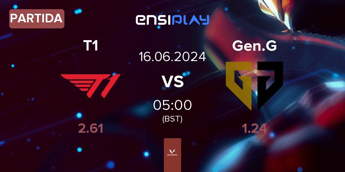 Partida T1 vs Gen.G Esports Gen.G | 16.06