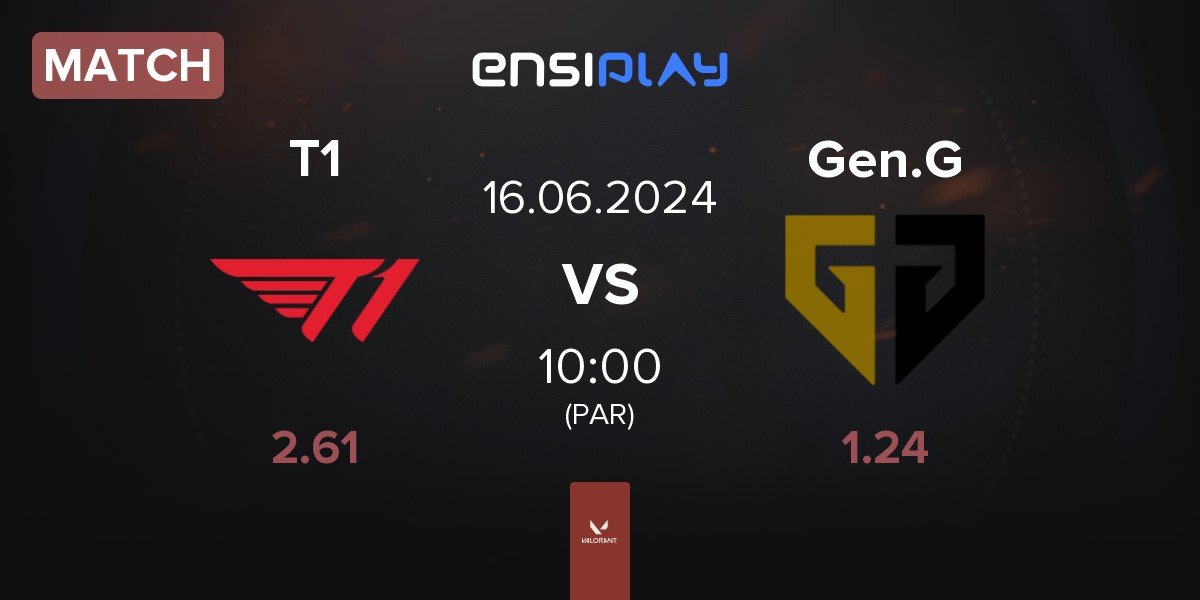 Match T1 vs Gen.G Esports Gen.G | 16.06