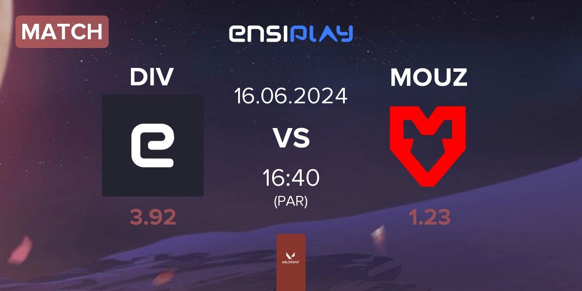 Match DIVIZON DIV vs MOUZ | 16.06