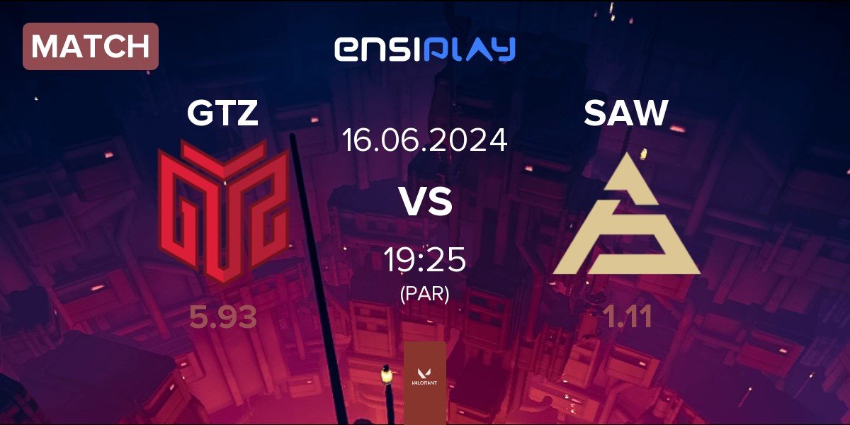 Match GTZ Esports GTZ vs SAW | 16.06