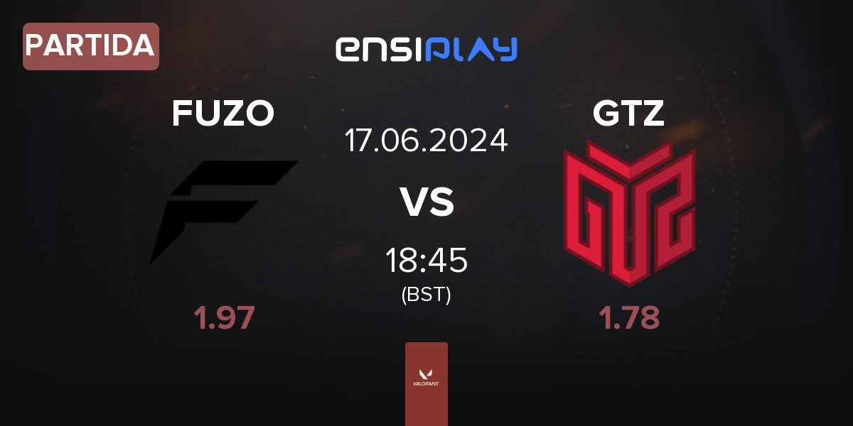 Partida FUZOS FUZO vs GTZ Esports GTZ | 17.06