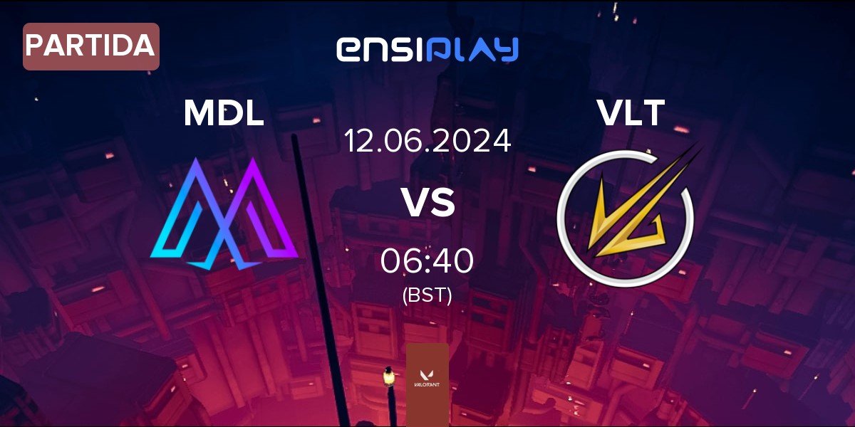 Partida Medal Esports MDL vs Velocity Gaming VLT | 12.06