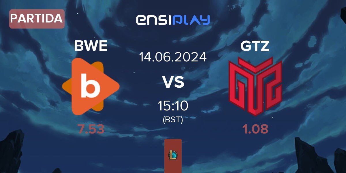 Partida Byteway Esports BWE vs GTZ Esports GTZ | 14.06