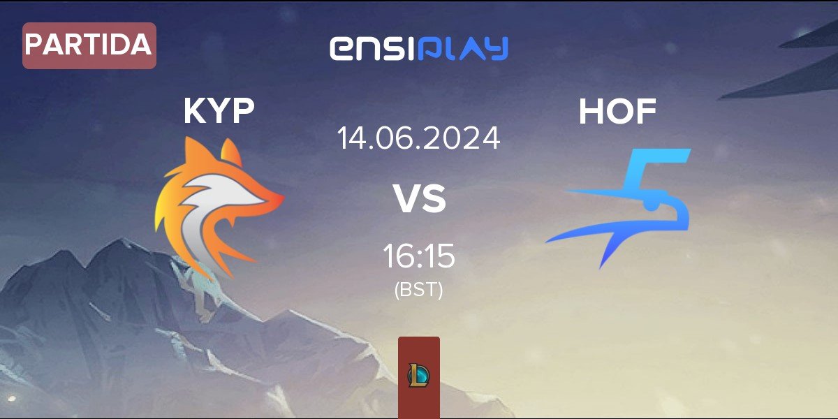 Partida Keypulse Esports KYP vs Hurricane of Feathers HOF | 14.06