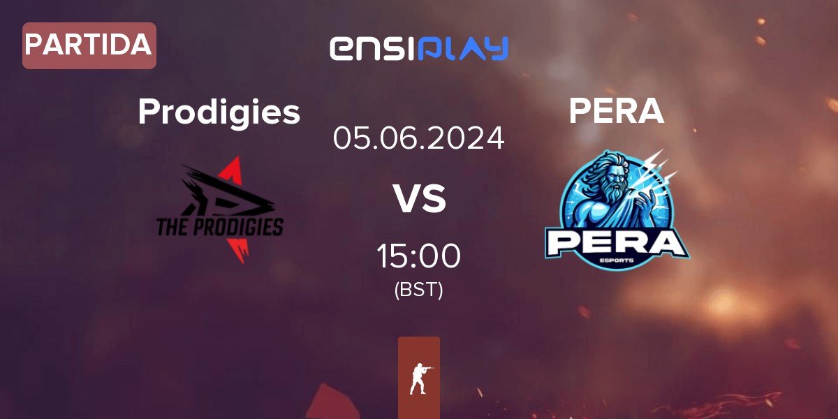 Partida The Prodigies Prodigies vs Pera Esports PERA | 05.06