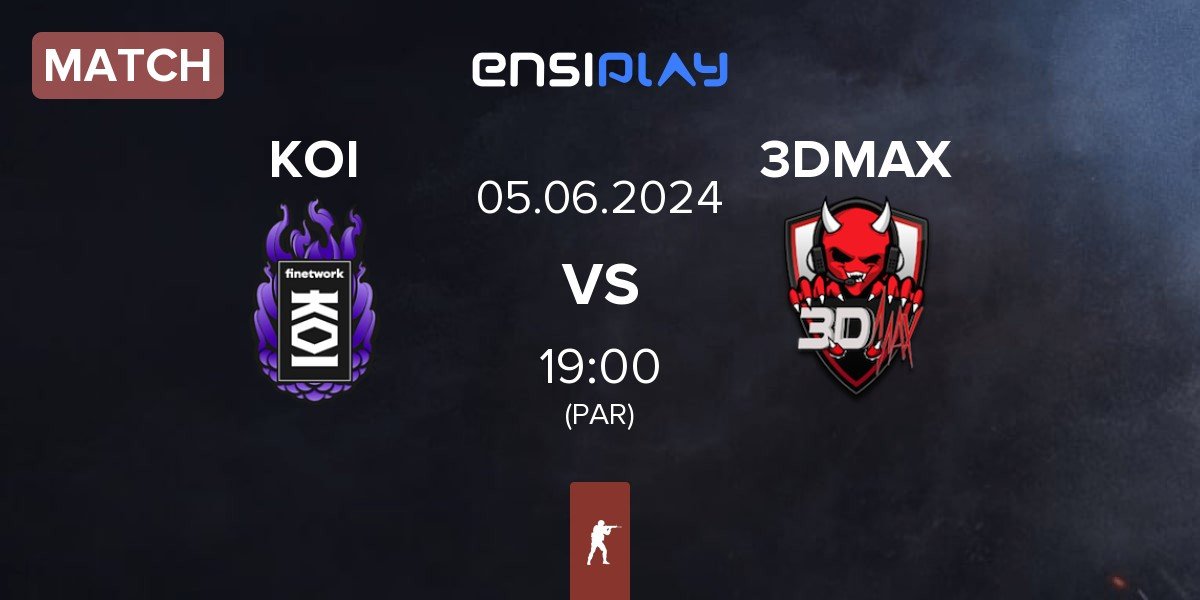 Match KOI vs 3DMAX | 05.06