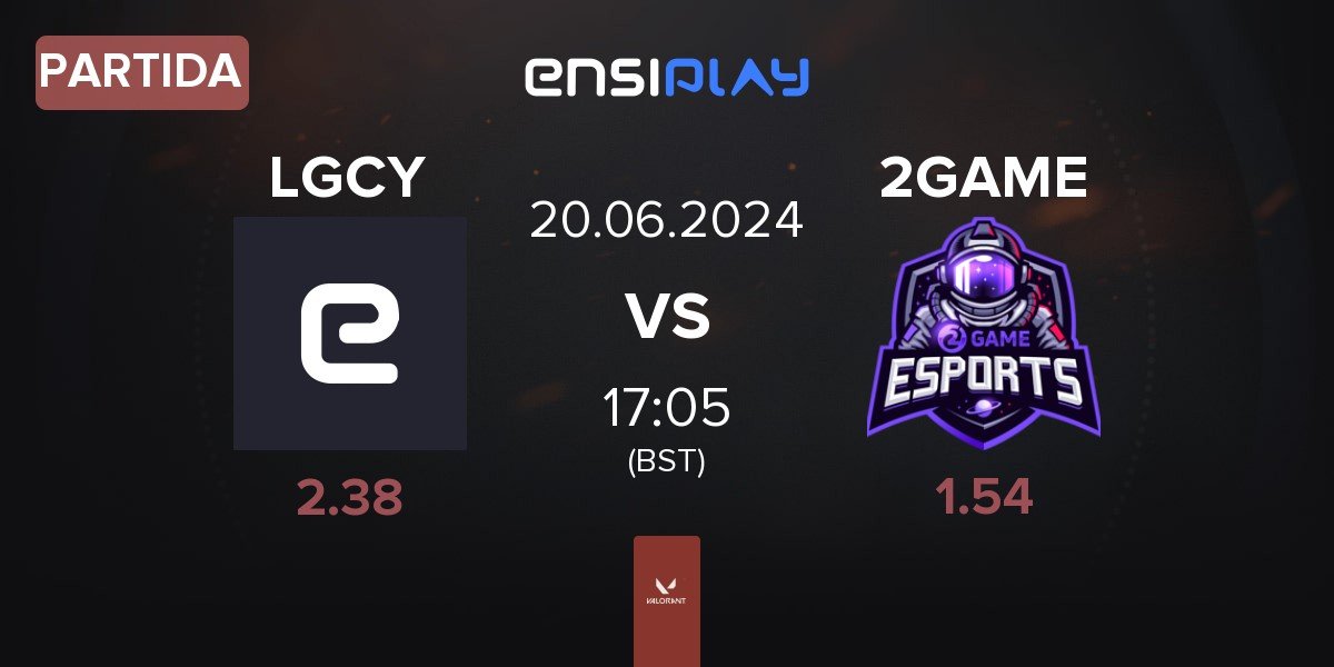 Partida Legacy LGCY vs 2GAME Esports 2GAME | 20.06