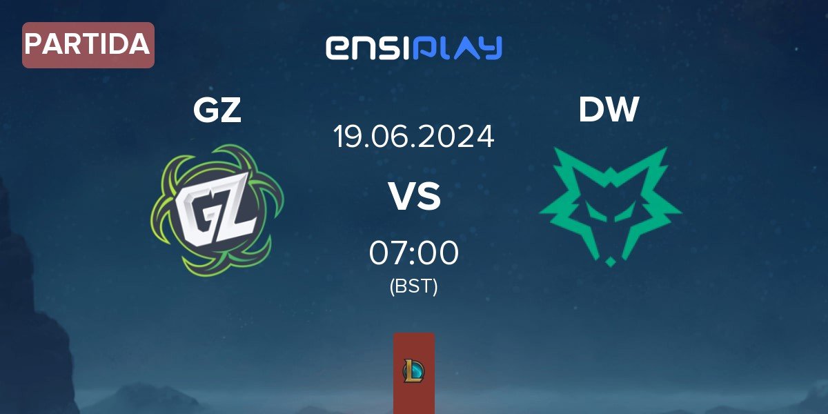 Partida Ground Zero Gaming GZ vs Dire Wolves DW | 19.06