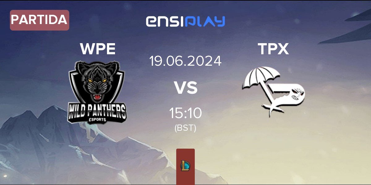 Partida Wild Panthers WPE vs Team Paradox TPX | 19.06