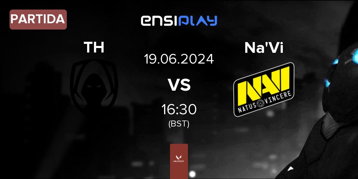 Partida Team Heretics TH vs Natus Vincere Na'Vi | 19.06