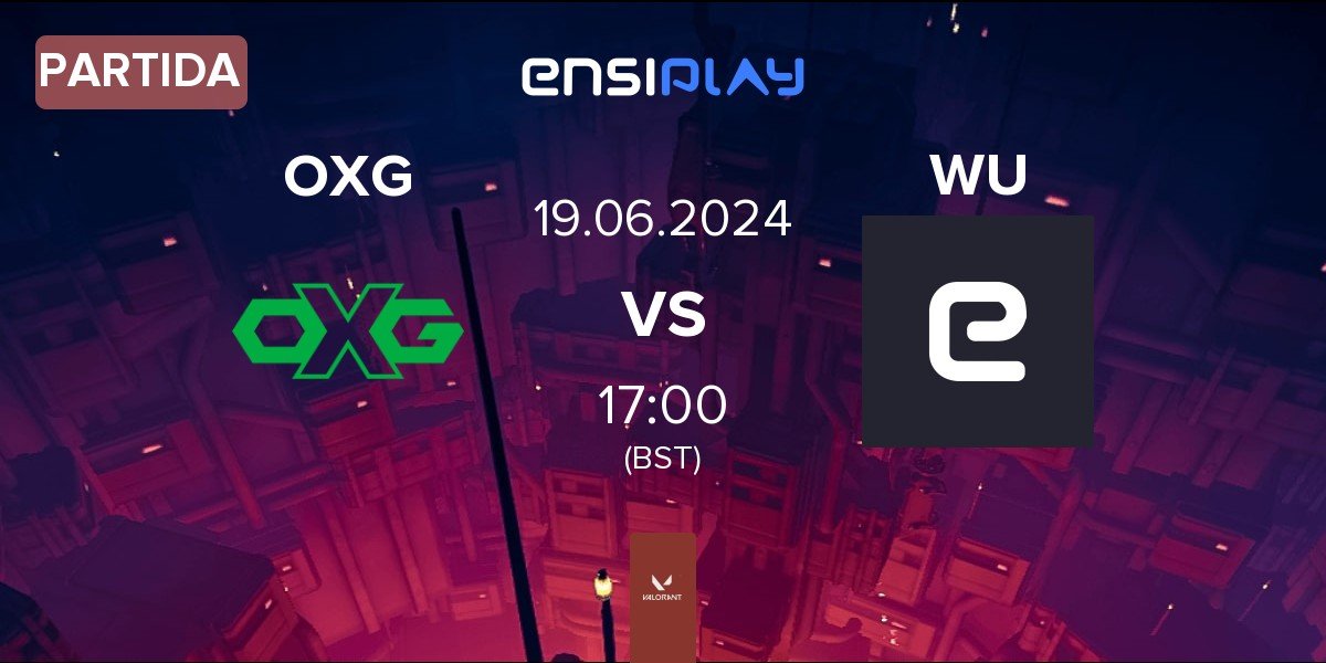 Partida Oxygen Esports OXG vs Winthrop University WU | 19.06