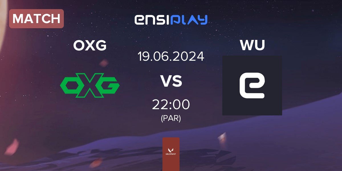 Match Oxygen Esports OXG vs Winthrop University WU | 19.06