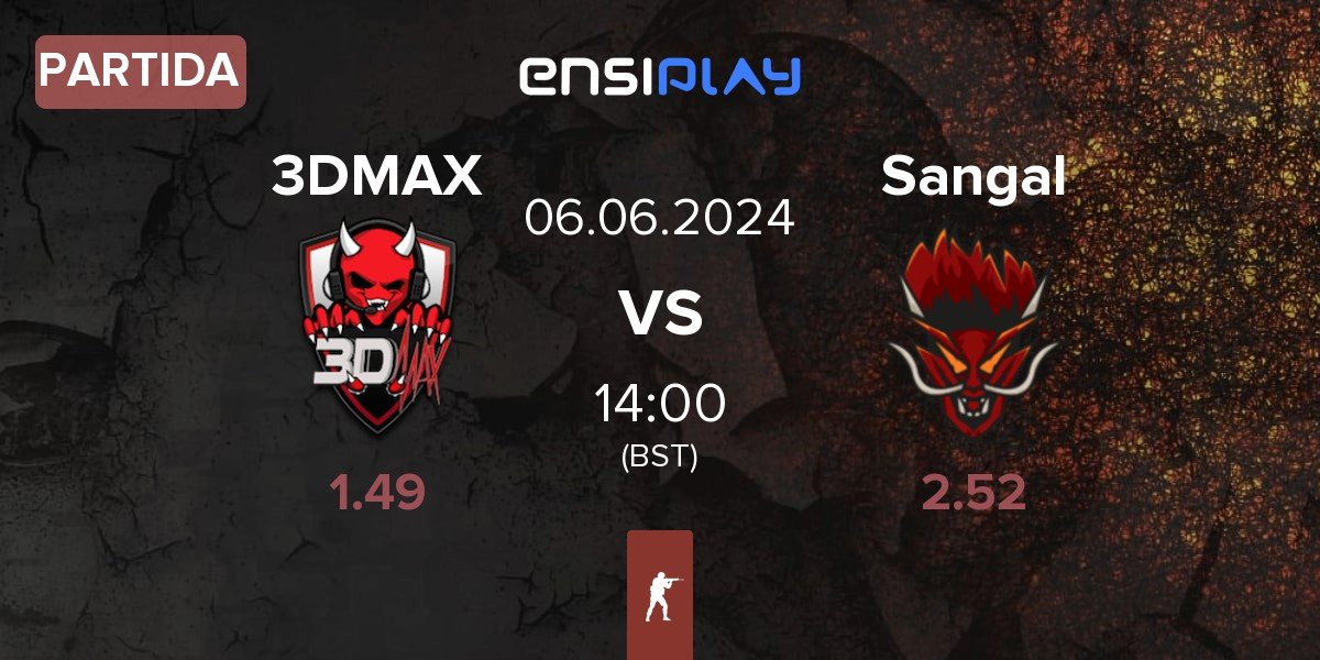 Partida 3DMAX vs Sangal Esports Sangal | 06.06