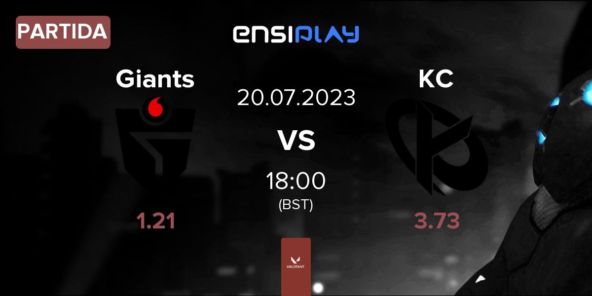 Partida Giants Gaming Giants vs Karmine Corp KC | 20.07