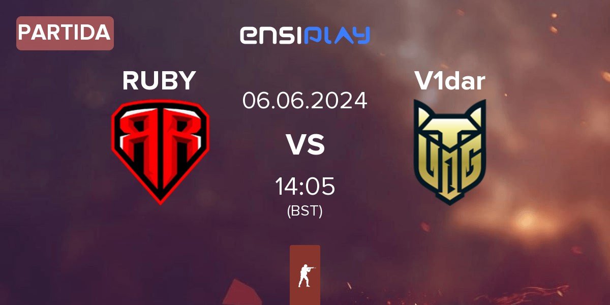 Partida RUBY vs V1dar Gaming V1dar | 06.06