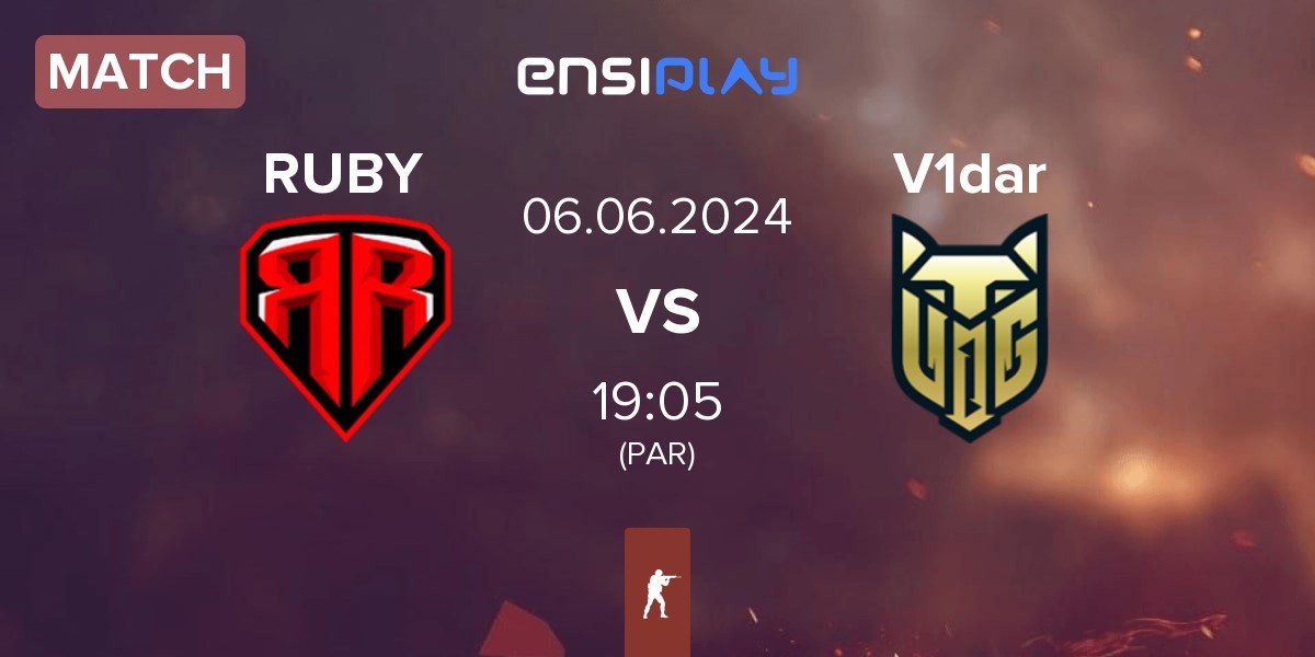 Match RUBY vs V1dar Gaming V1dar | 06.06