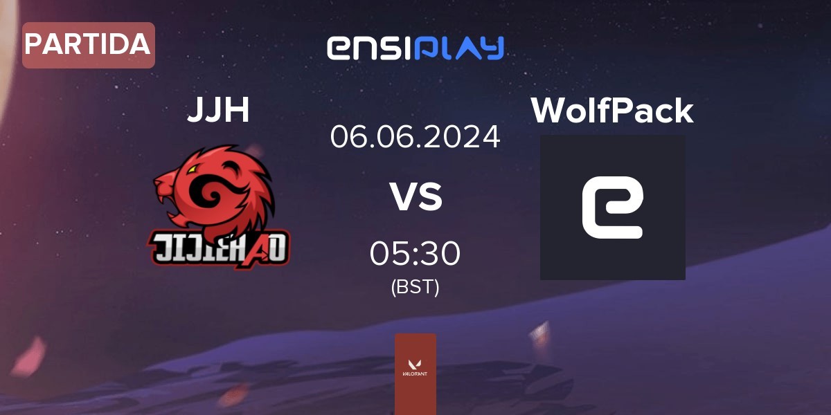 Partida JiJieHao BONK JJH vs Wolf Pack WolfPack | 06.06