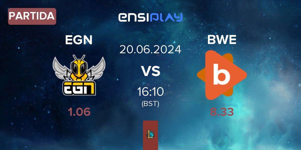 Partida EGN Esports EGN vs Byteway Esports BWE | 20.06