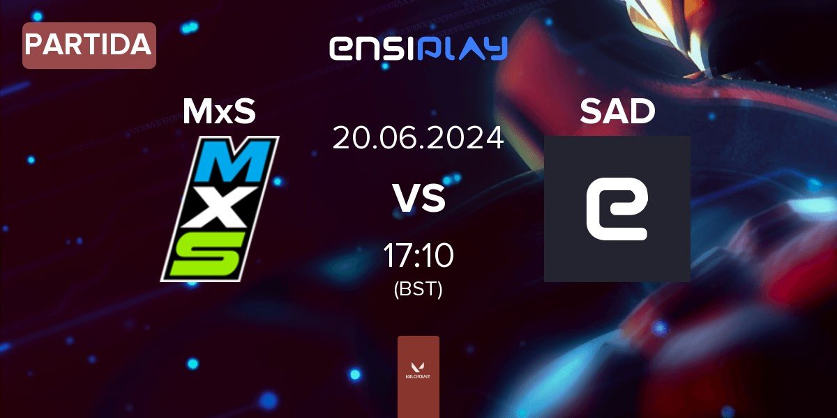 Partida Moist x Shopify Rebellion MxS vs SaD Esports SAD | 20.06