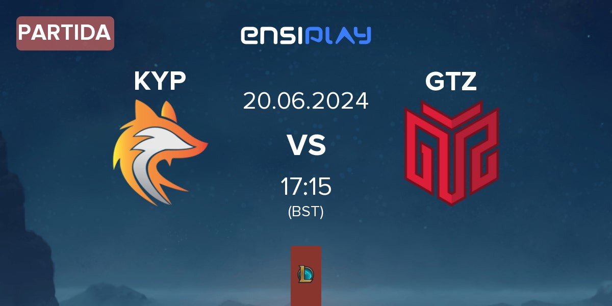 Partida Keypulse Esports KYP vs GTZ Esports GTZ | 20.06