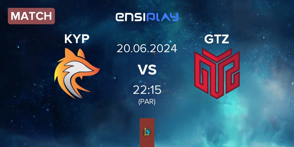 Match Keypulse Esports KYP vs GTZ Esports GTZ | 20.06