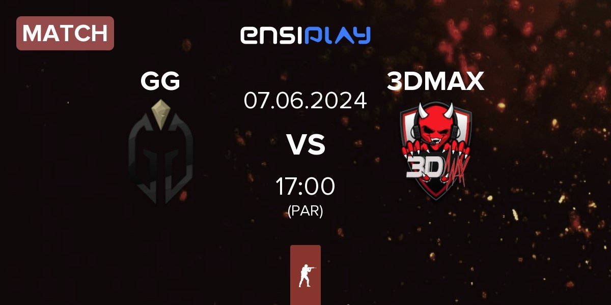 Match Gaimin Gladiators GG vs 3DMAX | 07.06