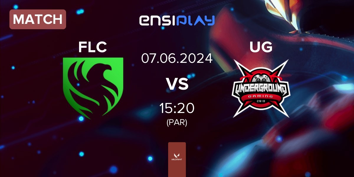 Match Team Falcons FLC vs Underground Gaming UG | 07.06