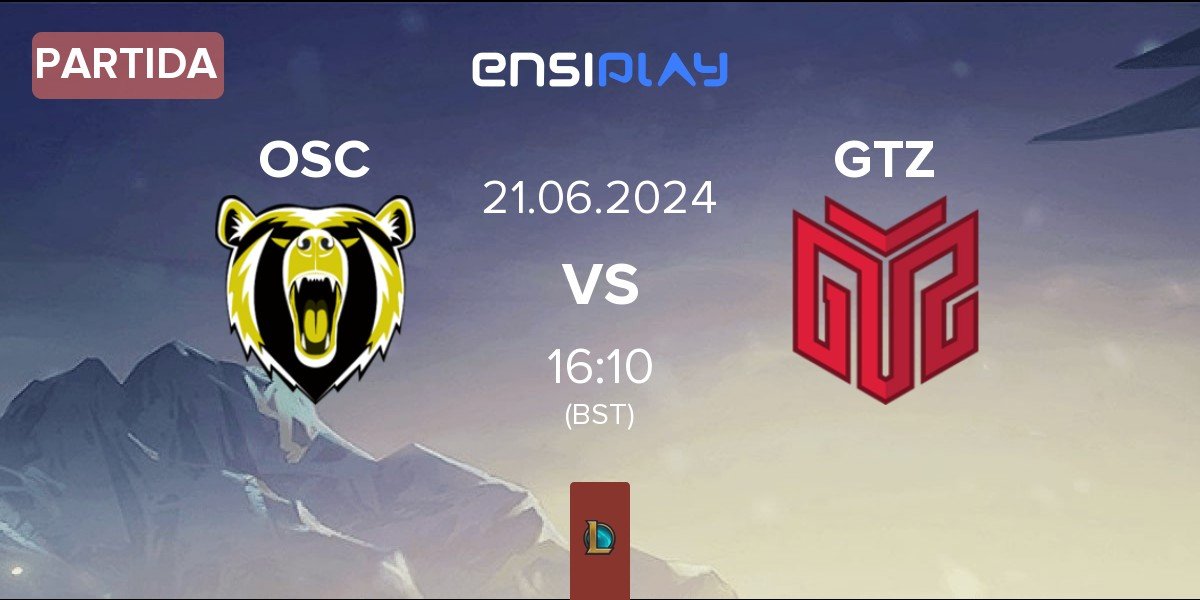 Partida Odivelas Sports Club OSC vs GTZ Esports GTZ | 21.06