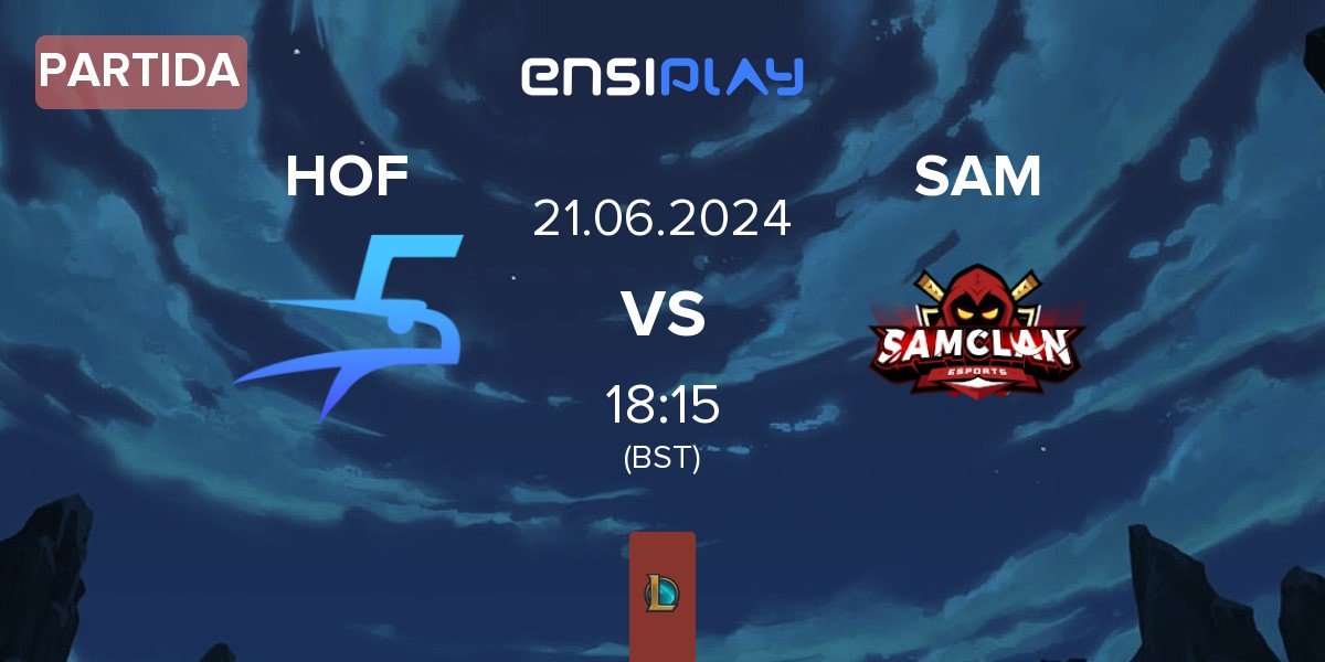 Partida Hurricane of Feathers HOF vs SAMCLAN Esports Club SAM | 21.06