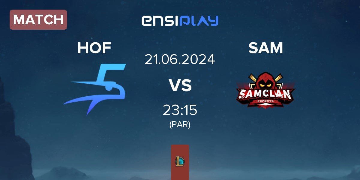 Match Hurricane of Feathers HOF vs SAMCLAN Esports Club SAM | 21.06