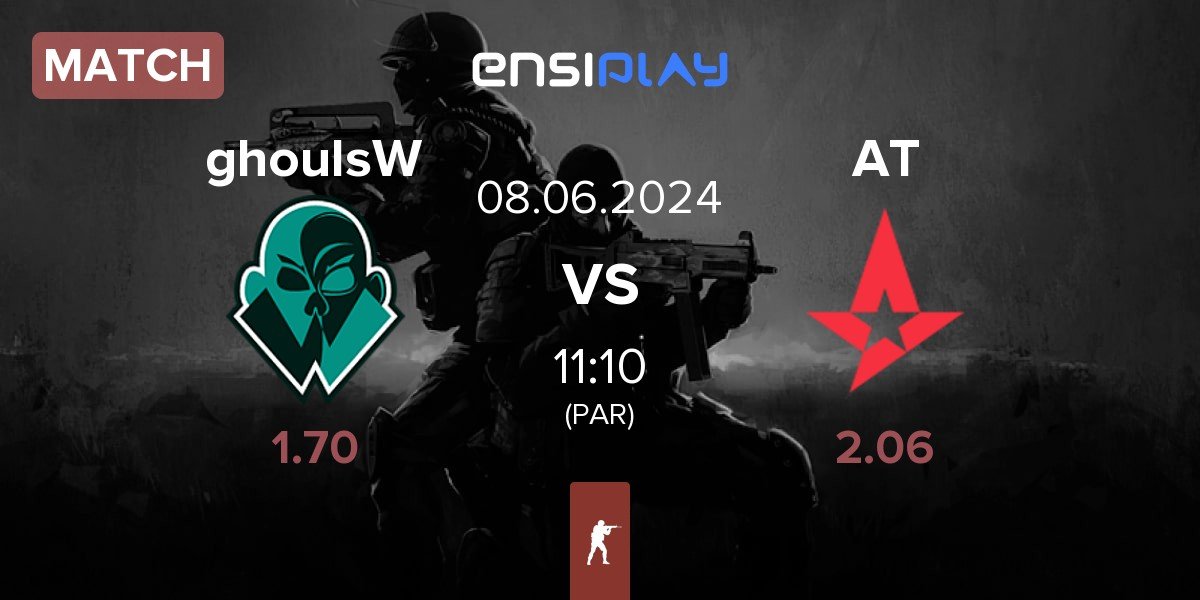 Match ghoulsW vs Astralis Talent AT | 08.06